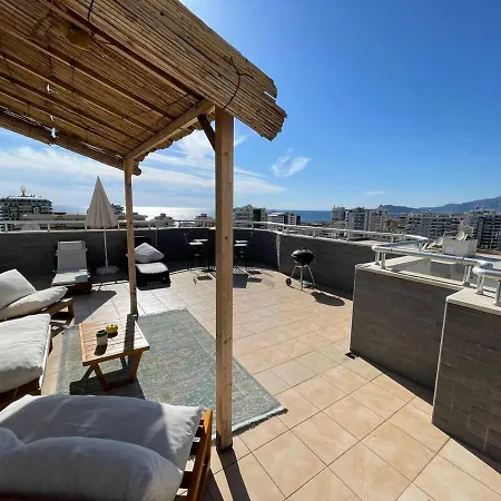 Apartamento огромный видовой пентхаус у моря Alanya