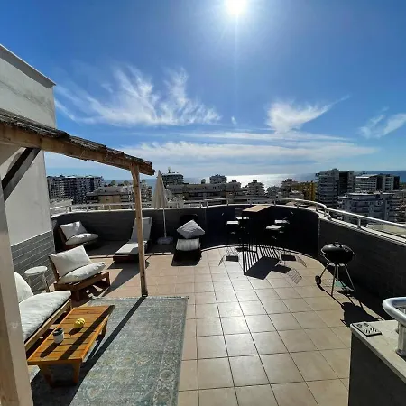 Apartamento огромный видовой пентхаус у моря Alanya
